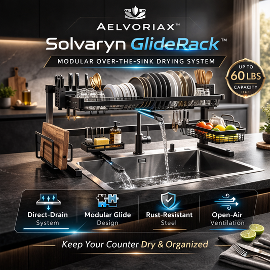 Aelvoriax™ Solvaryn GlideRack™